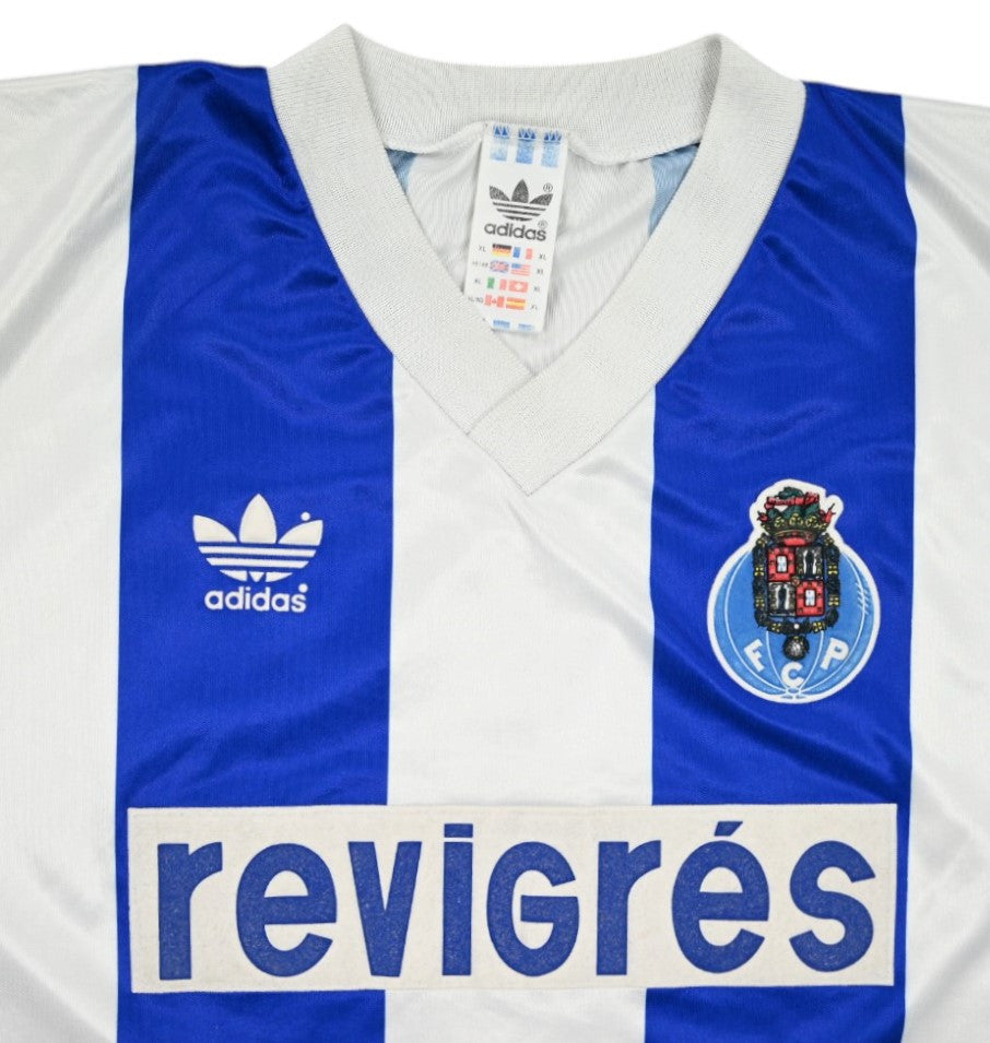 Maillot FC Porto 1990-92 Adidas #10 Domicile Vintage REVIGRES
