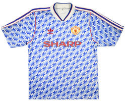 Maillot Extérieur Manchester United 1990-92 Adidas Vintage