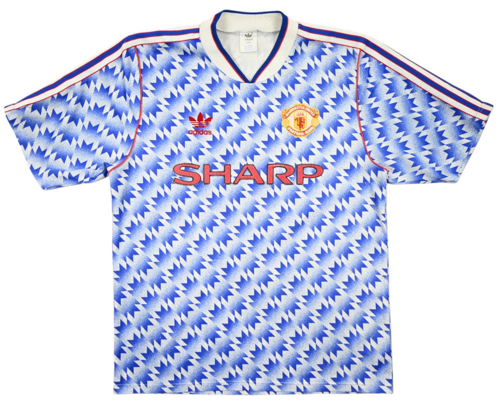 Maillot Extérieur Manchester United 1990-92 Adidas Vintage