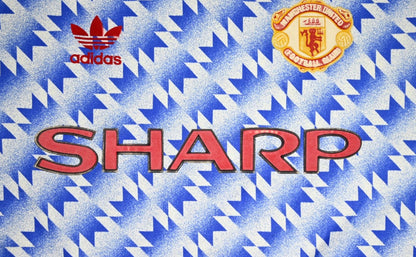 Maillot Extérieur Manchester United 1990-92 Adidas Vintage