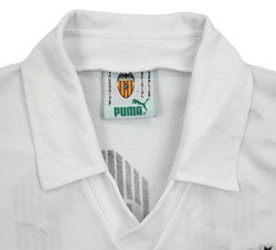 Maillot Valencia CF Domicile Puma 1990-92 #10 Vintage L