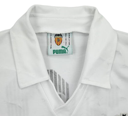 Maillot Valencia CF Domicile Puma 1990-92 #10 Vintage L