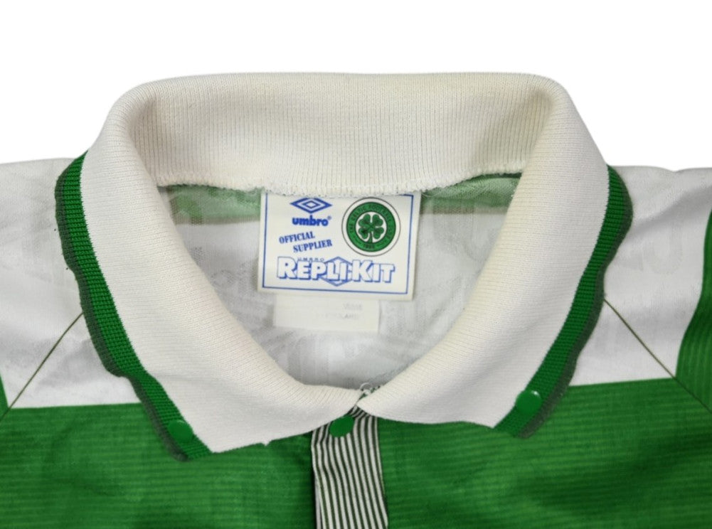 Maillot Celtic Glasgow 1991-92 Umbro Domicile Vintage - PEOPLES