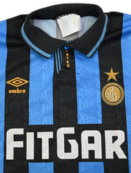 Maillot Inter Milan 1991-92 Umbro Domicile Vintage FITGAR