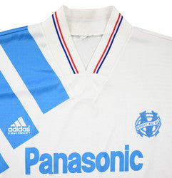 Maillot Olympique Marseille 1991-92 Domicile Adidas Vintage