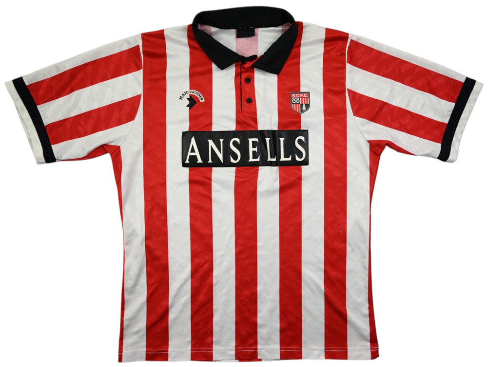 Maillot Stoke City 1991-92 Domicile Matchwinner Vintage