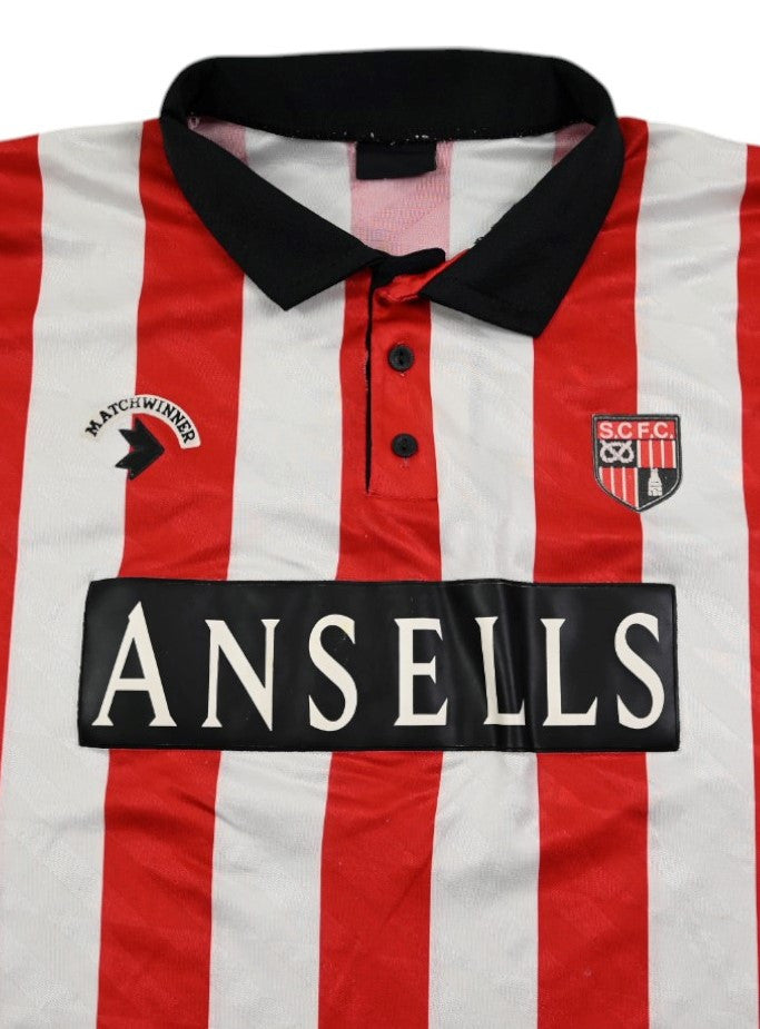 Maillot Stoke City 1991-92 Domicile Matchwinner Vintage
