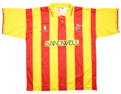 Maillot West Bromwich Albion Extérieur Influence 1991-92 vintage
