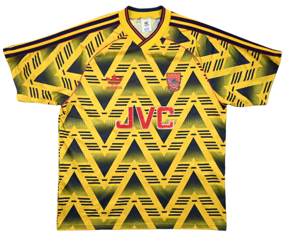 Maillot Arsenal Extérieur Adidas JVC vintage 1991-93
