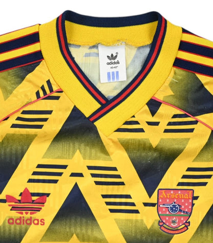 Maillot Arsenal Extérieur Adidas JVC vintage 1991-93