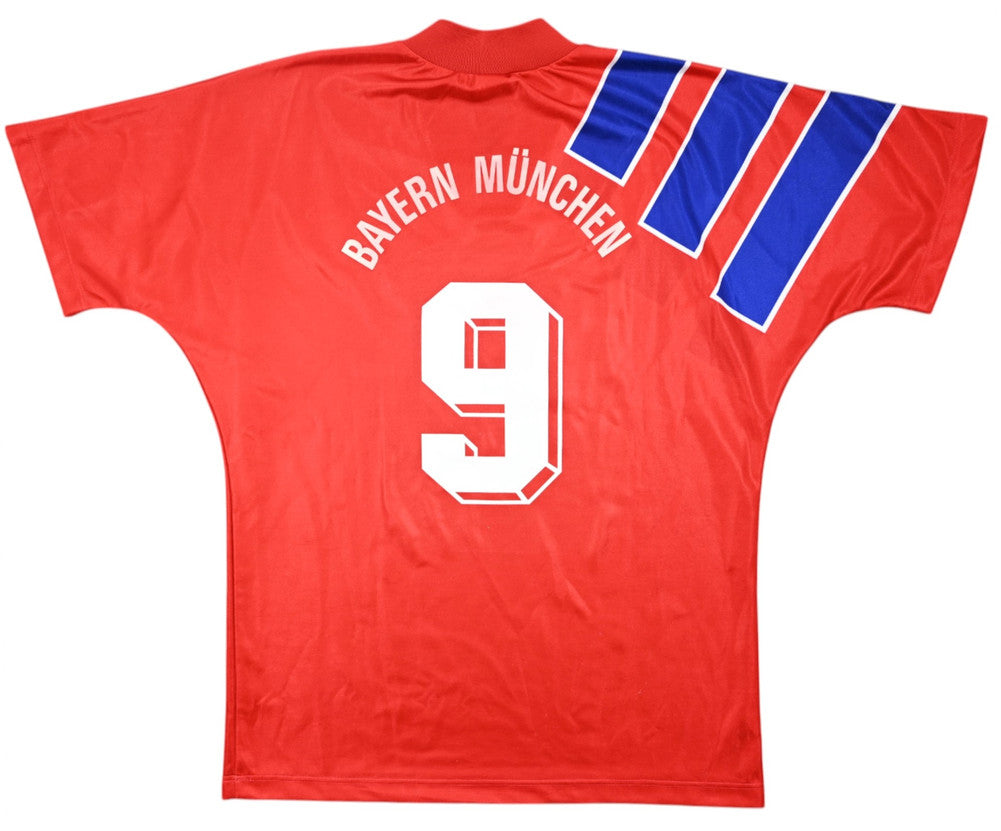 Maillot Bayern Munich 1991-93 Adidas #9 Domicile Vintage