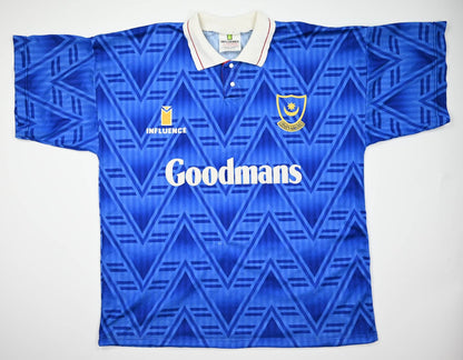 Maillot Portsmouth 1991-93 Influence Goodmans vintage XL