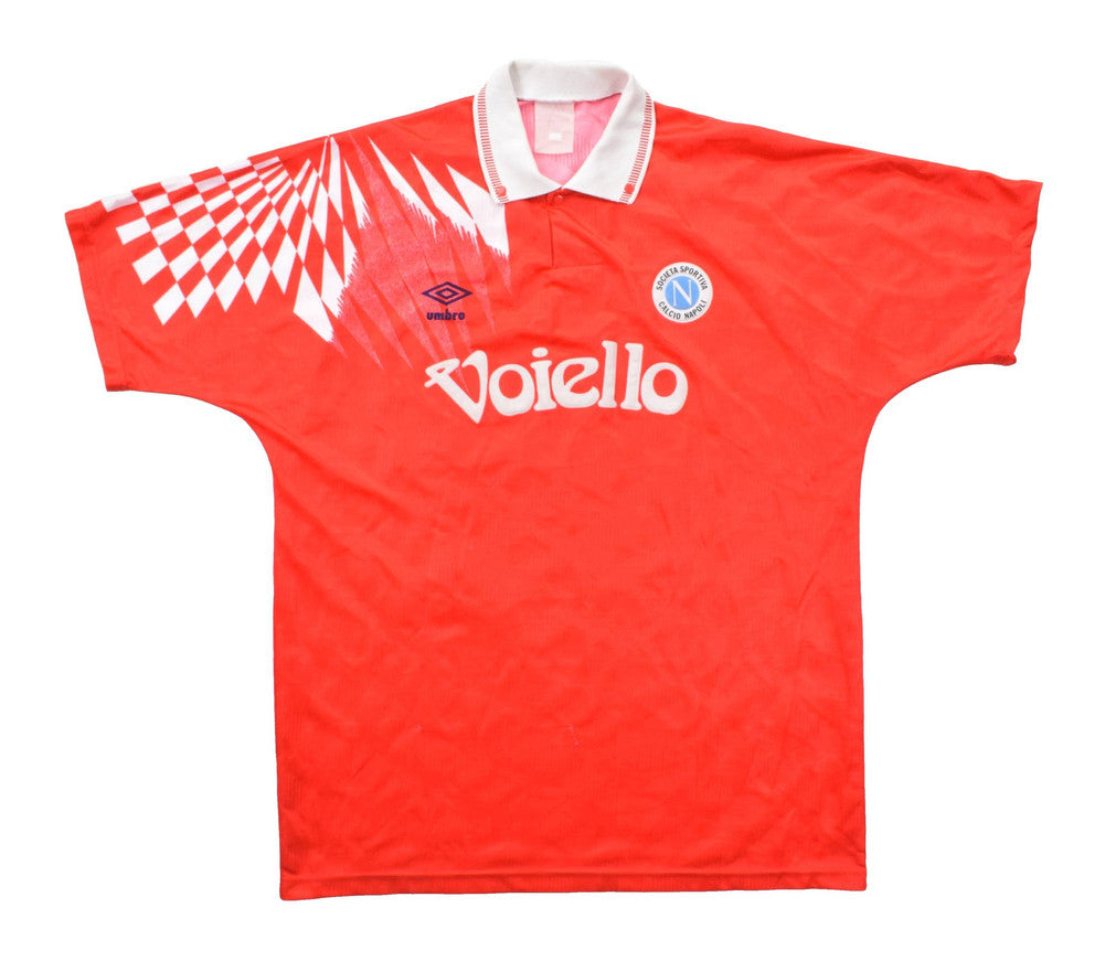Maillot SSC Napoli Domicile Umbro Voiello 1991-93 vintage