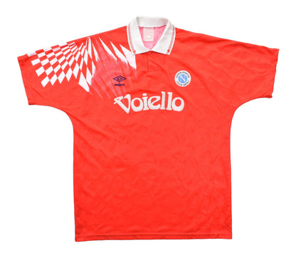 Maillot SSC Napoli Domicile Umbro Voiello 1991-93 vintage