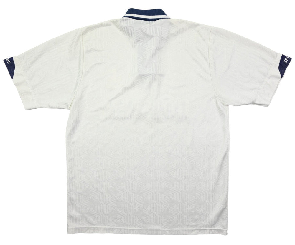 Maillot Tottenham Domicile Umbro 1991-93 Holsten vintage L
