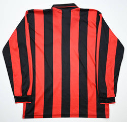 Maillot AC Milan 1992-93 Domicile Lotto Manches Longues Vintage