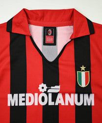 Maillot AC Milan 1992-93 Official Replica Mediolanum vintage S