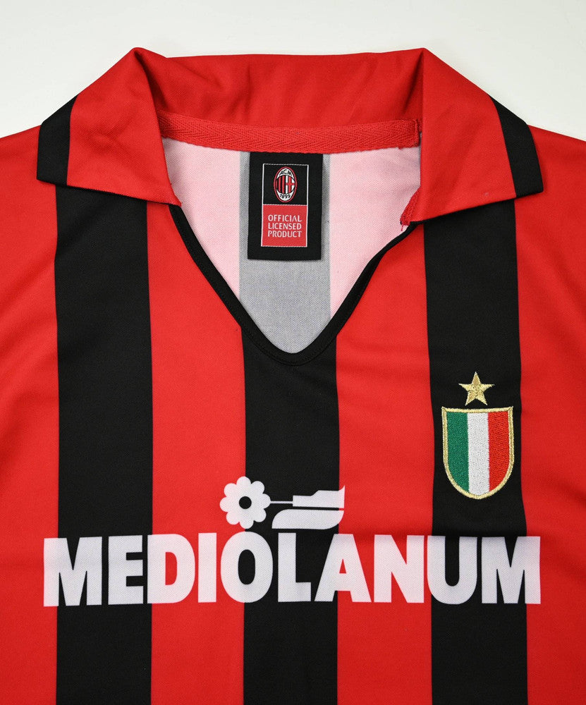 Maillot AC Milan 1992-93 Official Replica Mediolanum vintage S