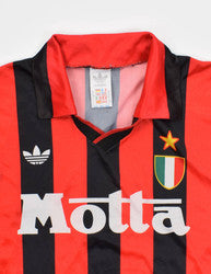 Maillot AC Milan Domicile 1992-93 Adidas MOTTA vintage