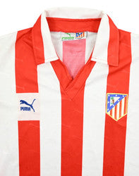 Maillot Atletico Madrid Domicile Nike 1992-93 Vintage - L