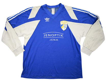 Maillot Carl Zeiss Jena 1992-93 Adidas Match Issue Vintage