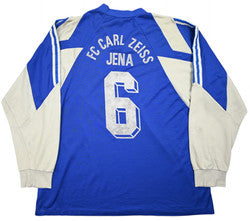 Maillot Carl Zeiss Jena 1992-93 Adidas Match Issue Vintage