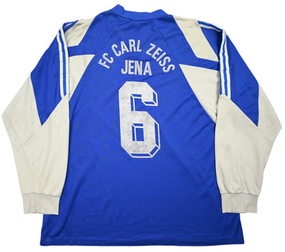 Maillot Carl Zeiss Jena 1992-93 Adidas Match Issue Vintage