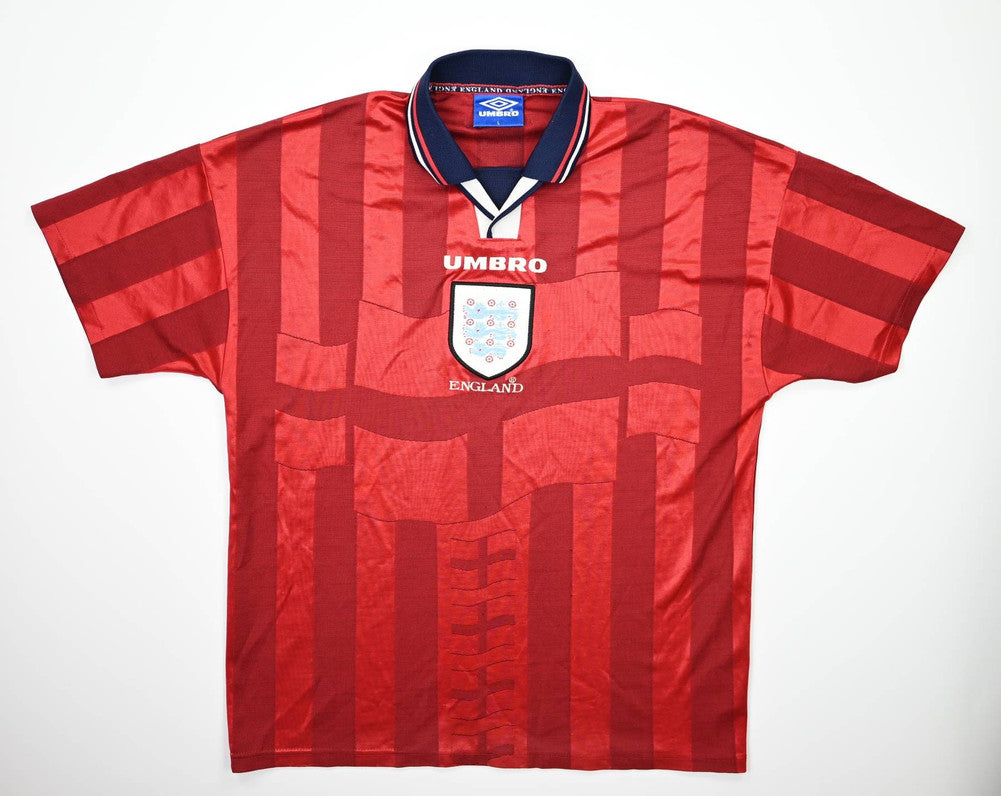 Maillot Angleterre 1992-93 Domicile Umbro Vintage taille L