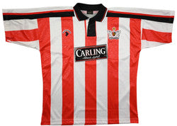 Maillot Exeter City 1992-93 Domicile Matchwinner Carling vintage