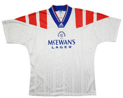 Maillot Glasgow Rangers Extérieur Adidas 1992-93 vintage XL