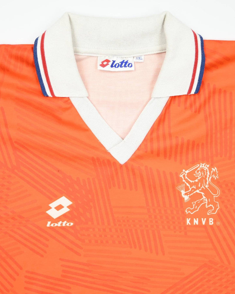 Maillot Pays-Bas Domicile Lotto 1992-93 Vintage XXL
