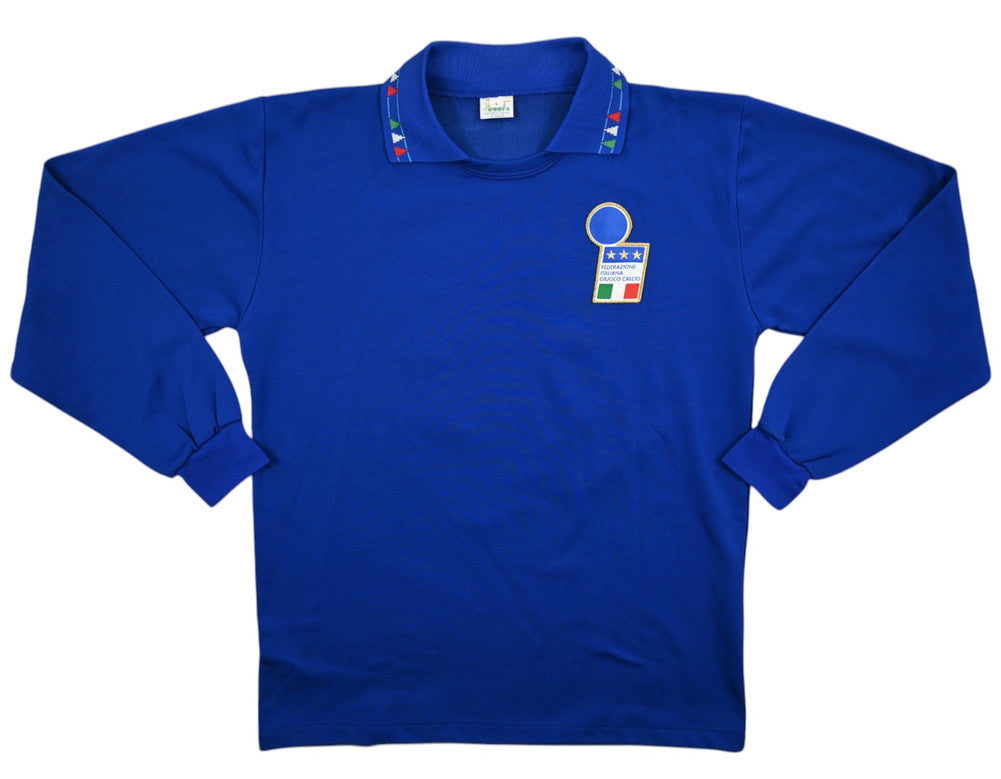 Maillot Italie 1992-93 Diadora manches longues domicile 9/10