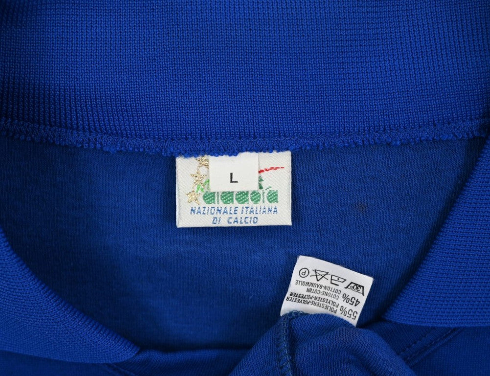 Maillot Italie 1992-93 Diadora manches longues domicile 9/10
