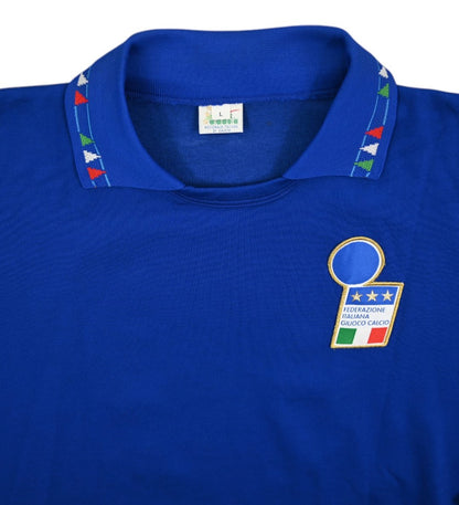 Maillot Italie 1992-93 Diadora manches longues domicile 9/10