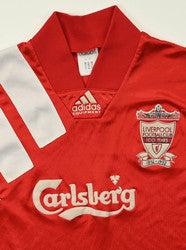 Maillot Liverpool 1992-93 Adidas Carlsberg Kids Vintage
