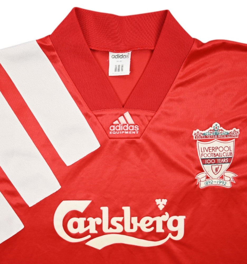 Maillot Liverpool 1992-93 Adidas Domicile Vintage Carlsberg