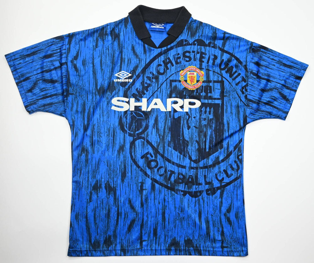 Maillot Manchester United 1992-93 Hughes Umbro domicile vintage