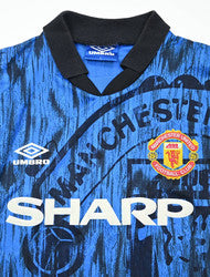 Maillot Manchester United 1992-93 Hughes Umbro domicile vintage