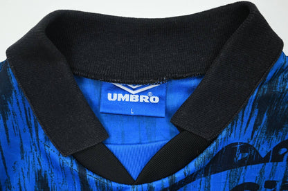 Maillot Manchester United 1992-93 Hughes Umbro domicile vintage