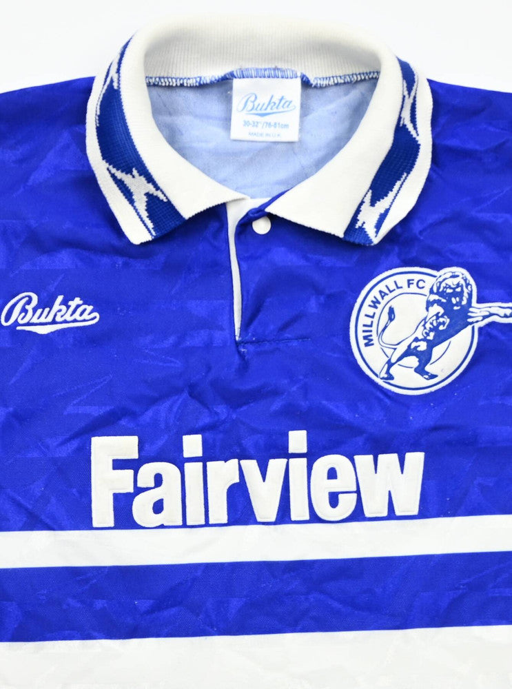 Maillot Millwall FC 1992-93 Domicile Bukta Vintage Boys S