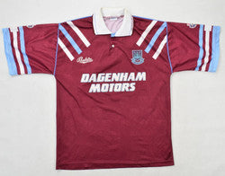 Maillot West Ham Bukta 1992-93 Domicile Match Issue Vintage