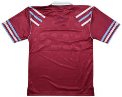 Maillot West Ham 1992-93 Domicile Score Draw Vintage Reissue