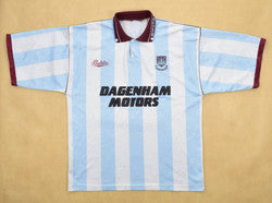 Maillot West Ham United Domicile Bukta 1992-93 Vintage