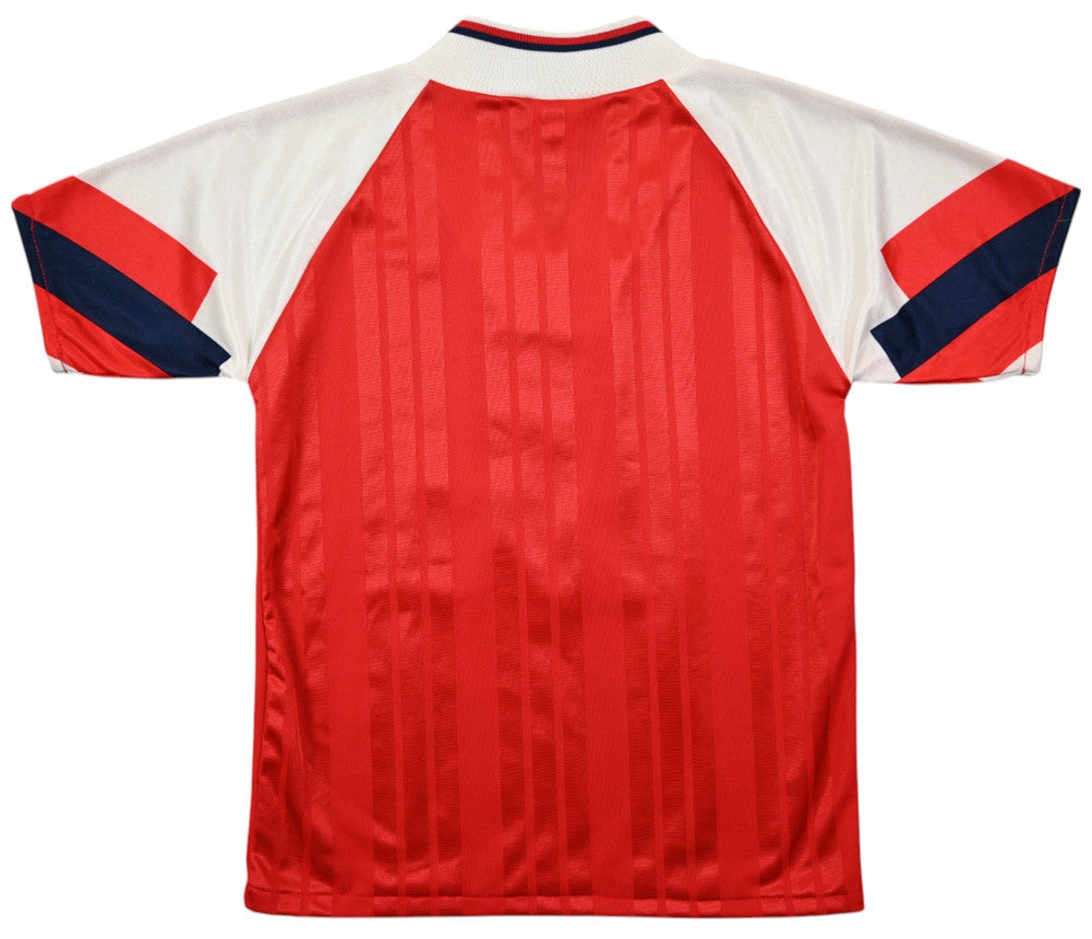 Maillot Arsenal 1992-94 Domicile Adidas JVC L. Boys Vintage