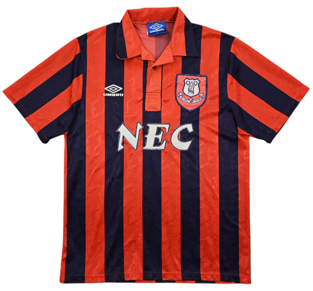 Maillot Everton 1992-94 Domicile Umbro NEC vintage