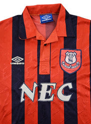Maillot Everton 1992-94 Domicile Umbro NEC vintage