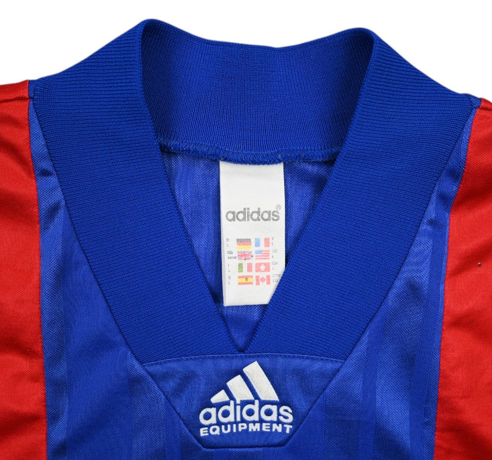 Maillot France Domicile Adidas 1992-94 #10 Match Issue vintage