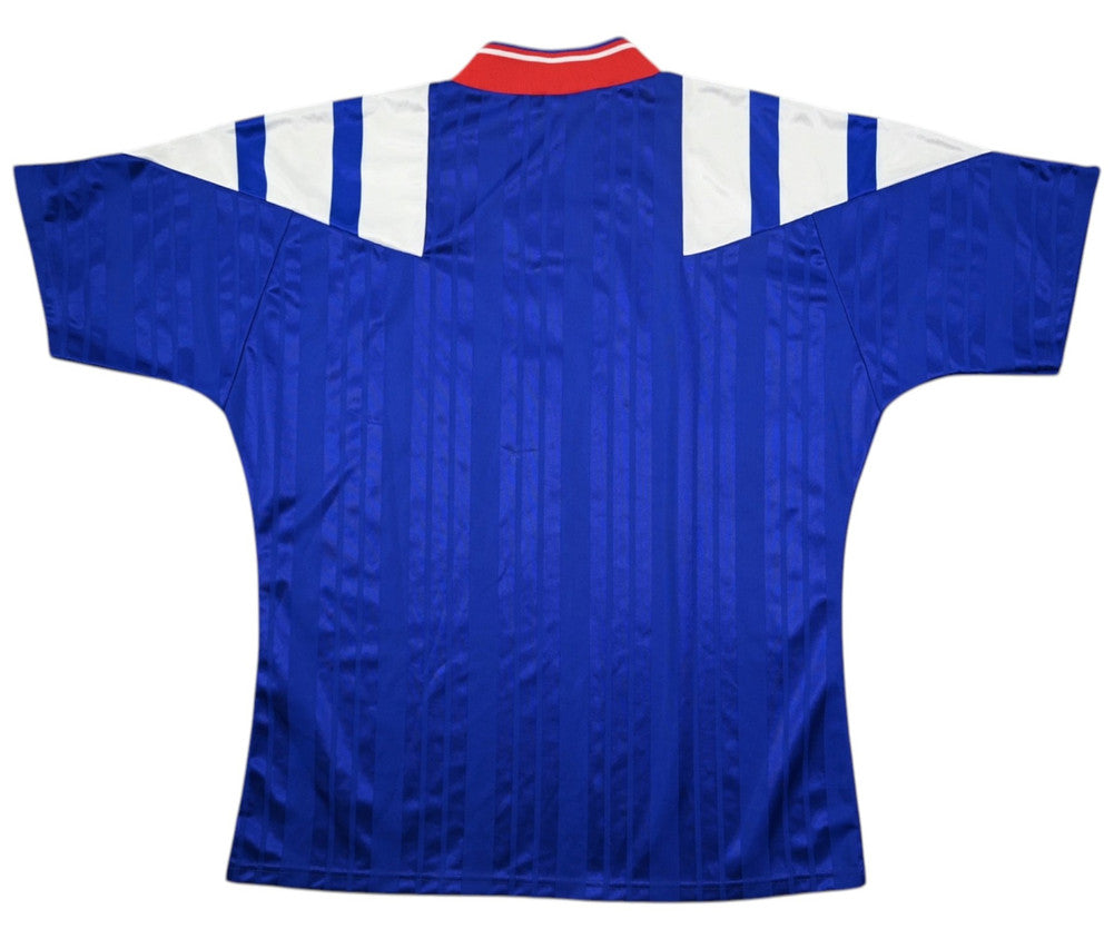Maillot Glasgow Rangers 1992-94 Domicile Adidas Vintage XL