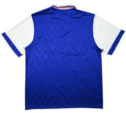Maillot Ipswich Town 1992-94 Umbro Domicile FISONS vintage