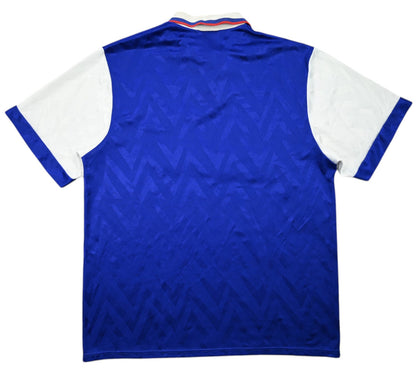 Maillot Ipswich Town 1992-94 Umbro Domicile FISONS vintage